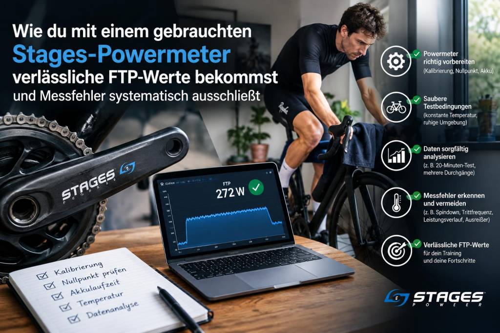 Wie du mit einem gebrauchten stages‑powermeter verlässliche ftp‑werte bekommst und messfehler systematisch ausschließt